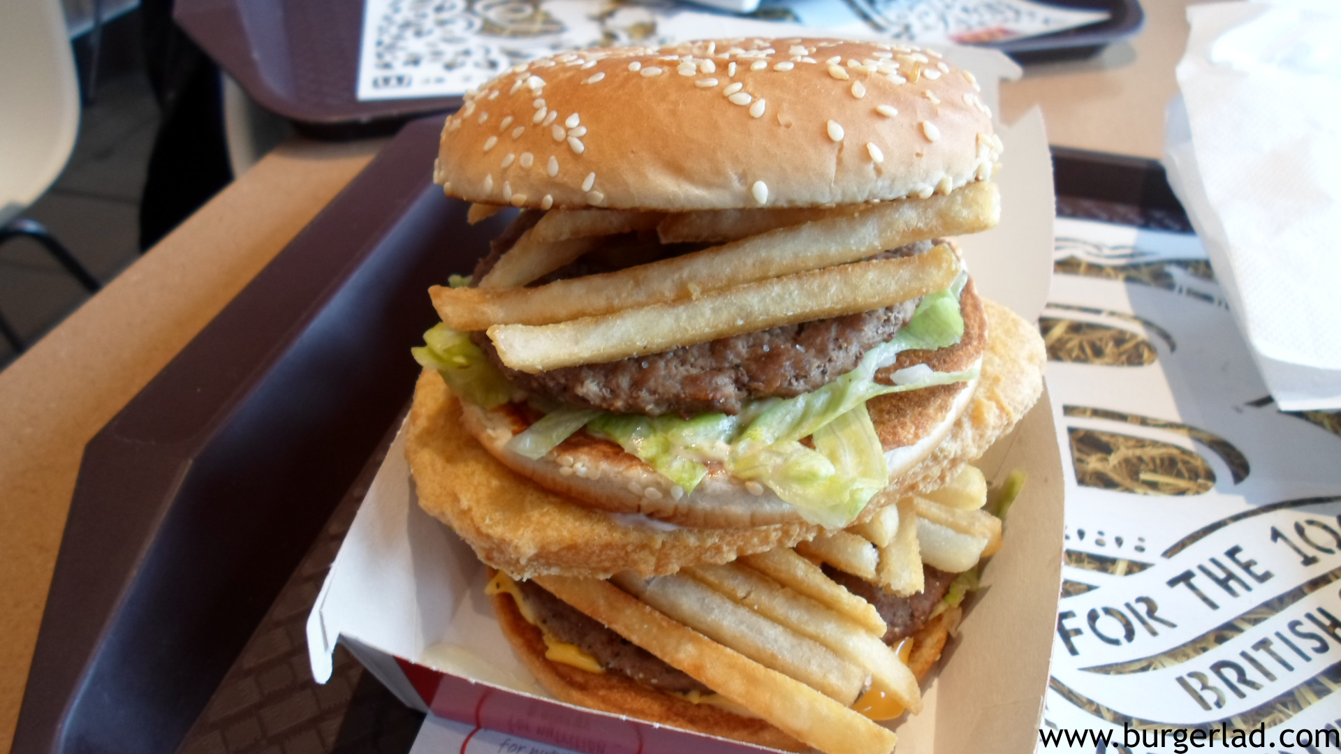 Marty McFry Burger
