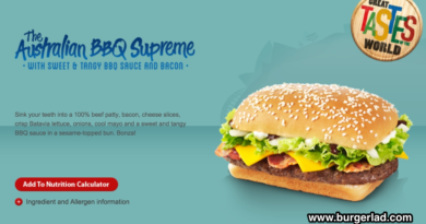 McDonald's Australian BBQ Supreme