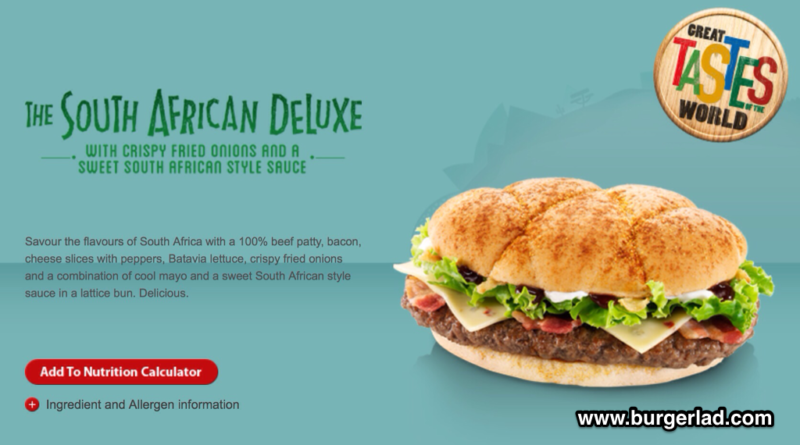 McDonald's South African Deluxe