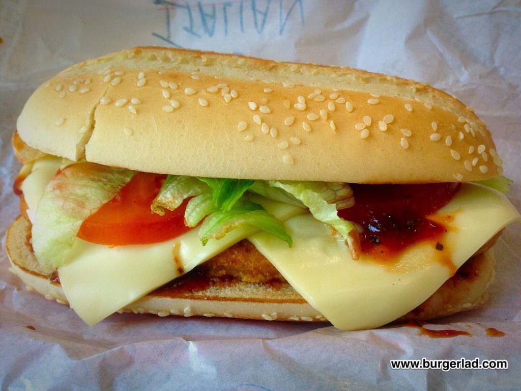 Burger King Italian Chicken Royale