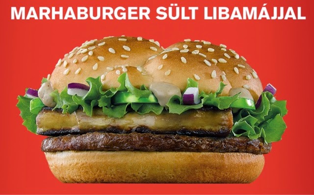 McDonald's Foie Gras Burger