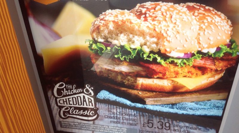 McDonald's Chicken & Cheddar Classic