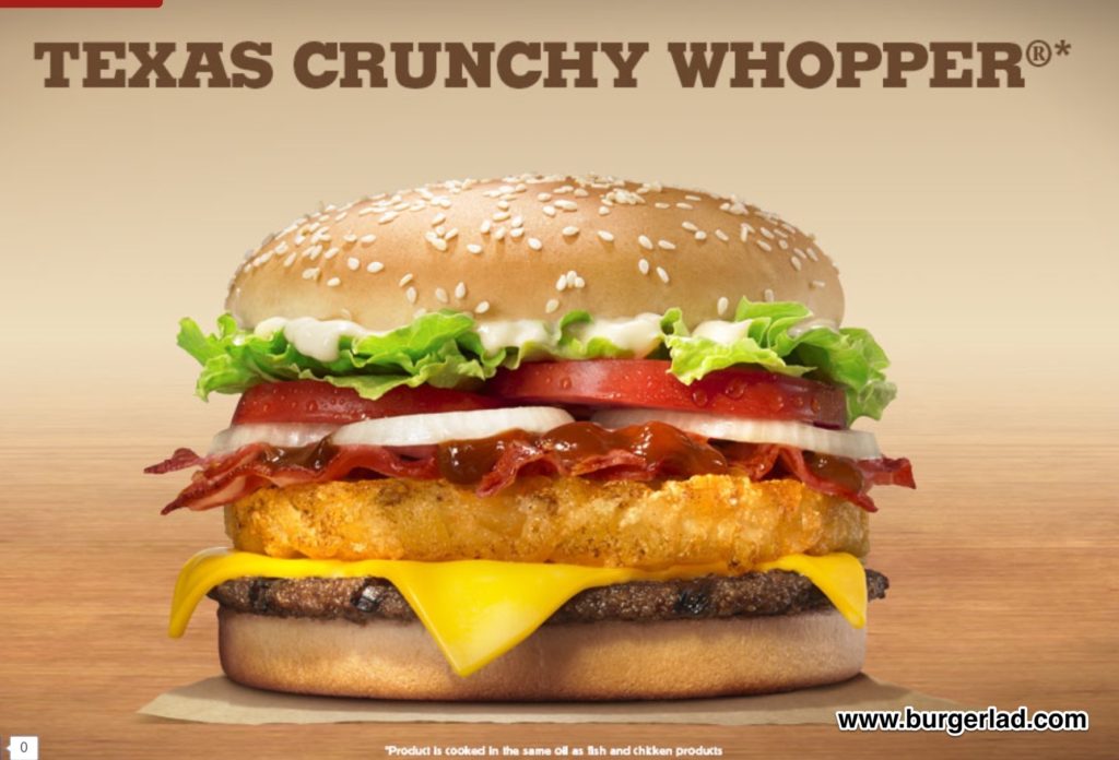 Burger King Texas Crunchy Whopper