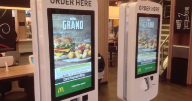 McDonald's Touch Screen