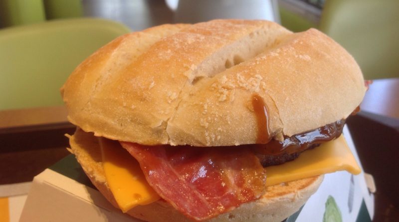 McDonald's Sausage & Bacon Sandwich