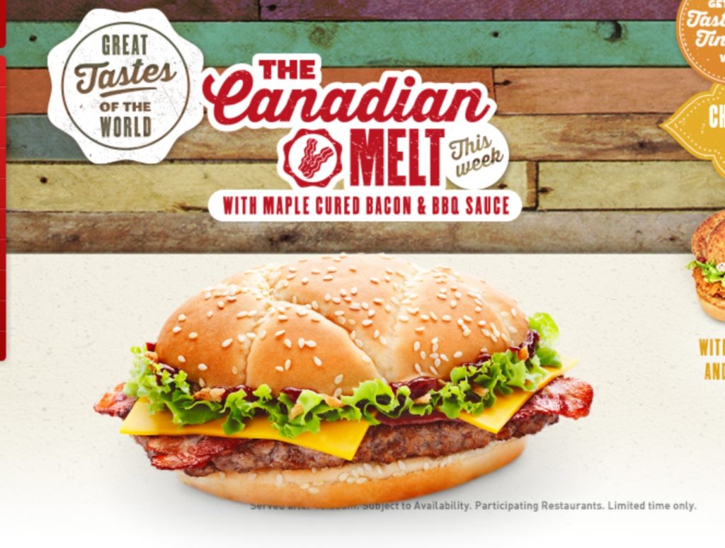 McDonald's Canadian Melt