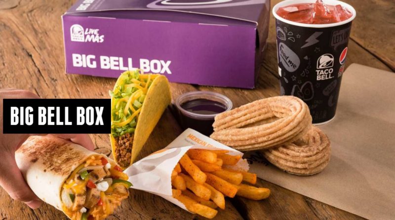 Taco Bell UK Big Bell Box