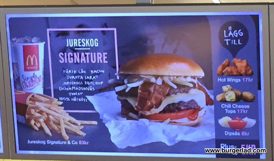 McDonald’s Jureskog Signature Burger
