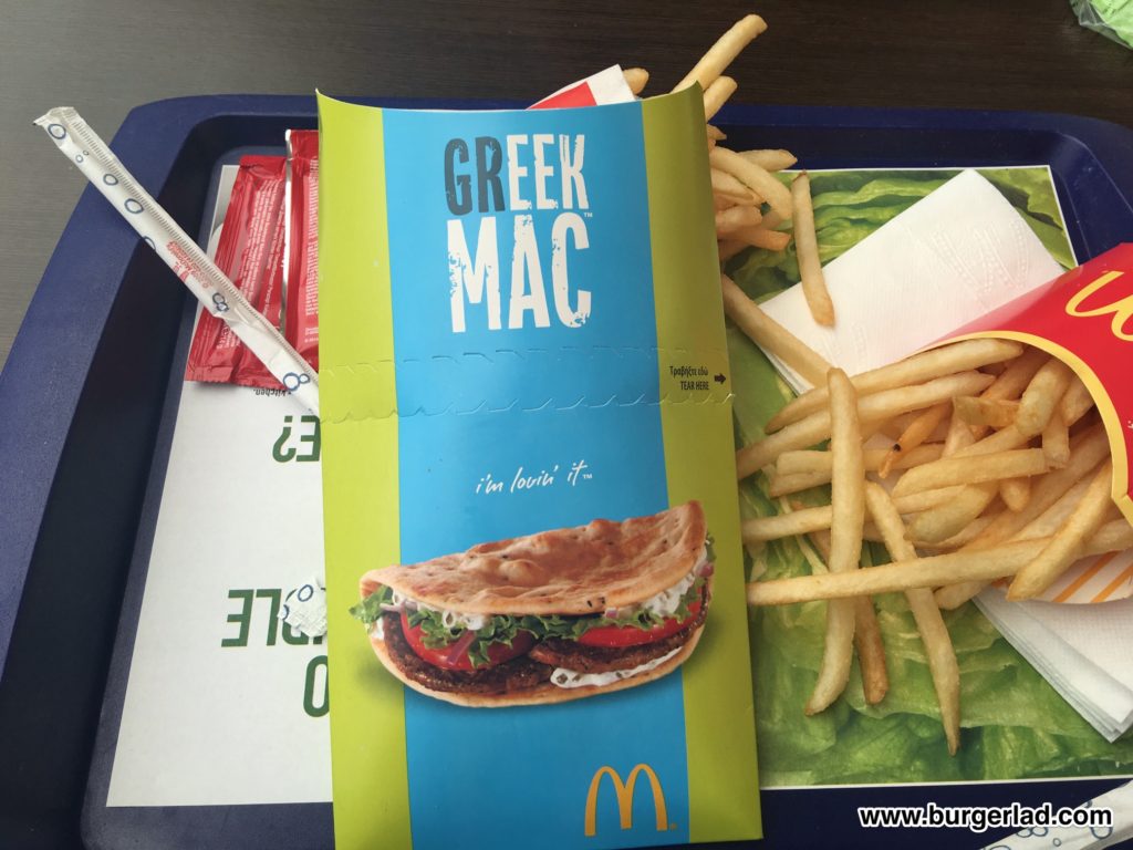 McDonald's Greek Mac