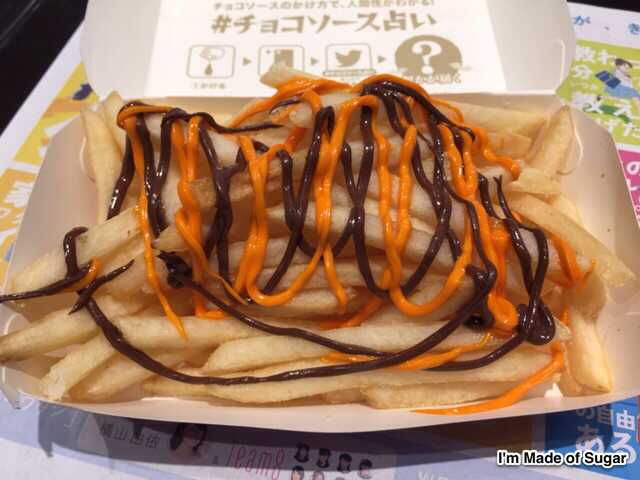 McDonald's Pumpkin Chocolate Fries