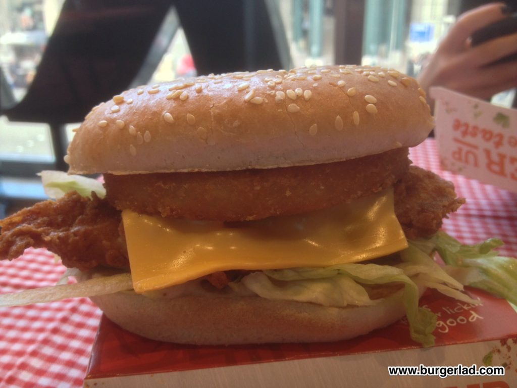 KFC Festive Burger