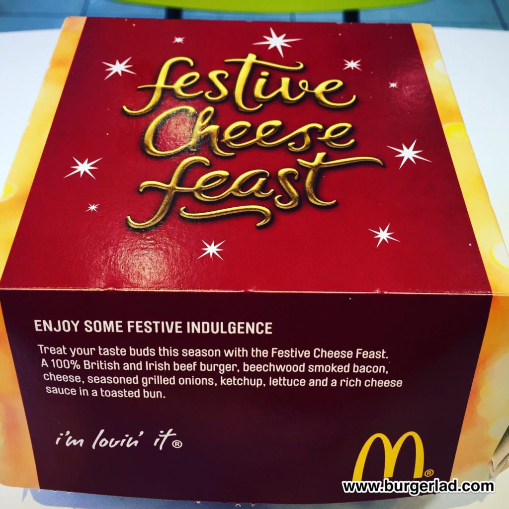 McDonald's Festive Cheese Feast