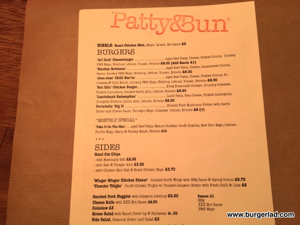 Patty & Bun - Take it on the Shin Burger Review