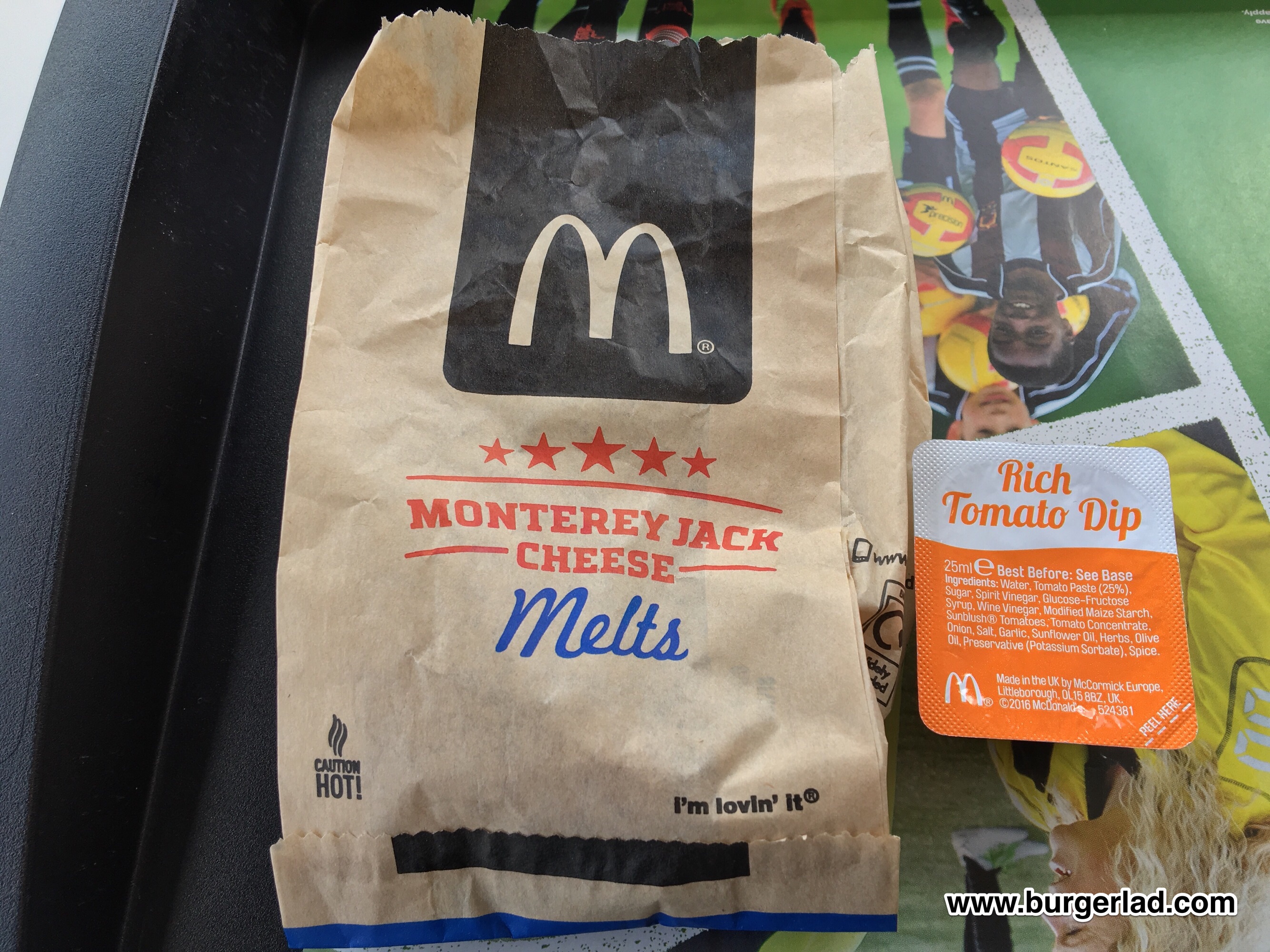 McDonald's Monterey Jack Cheese Melts