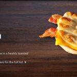 McDonald's Cheesy Bacon Flatbread
