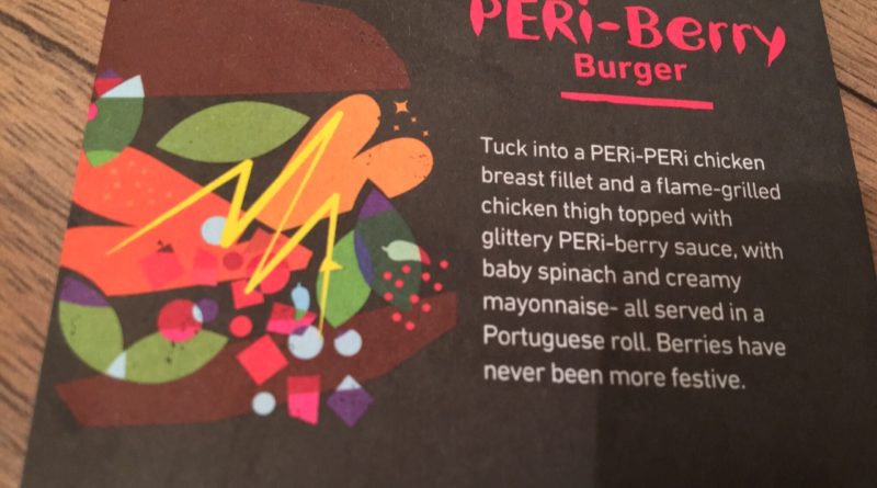Nando's PERi-Berry Burger