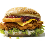 KFC Colonel's Christmas Burger