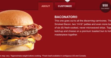 Wendy's Baconator