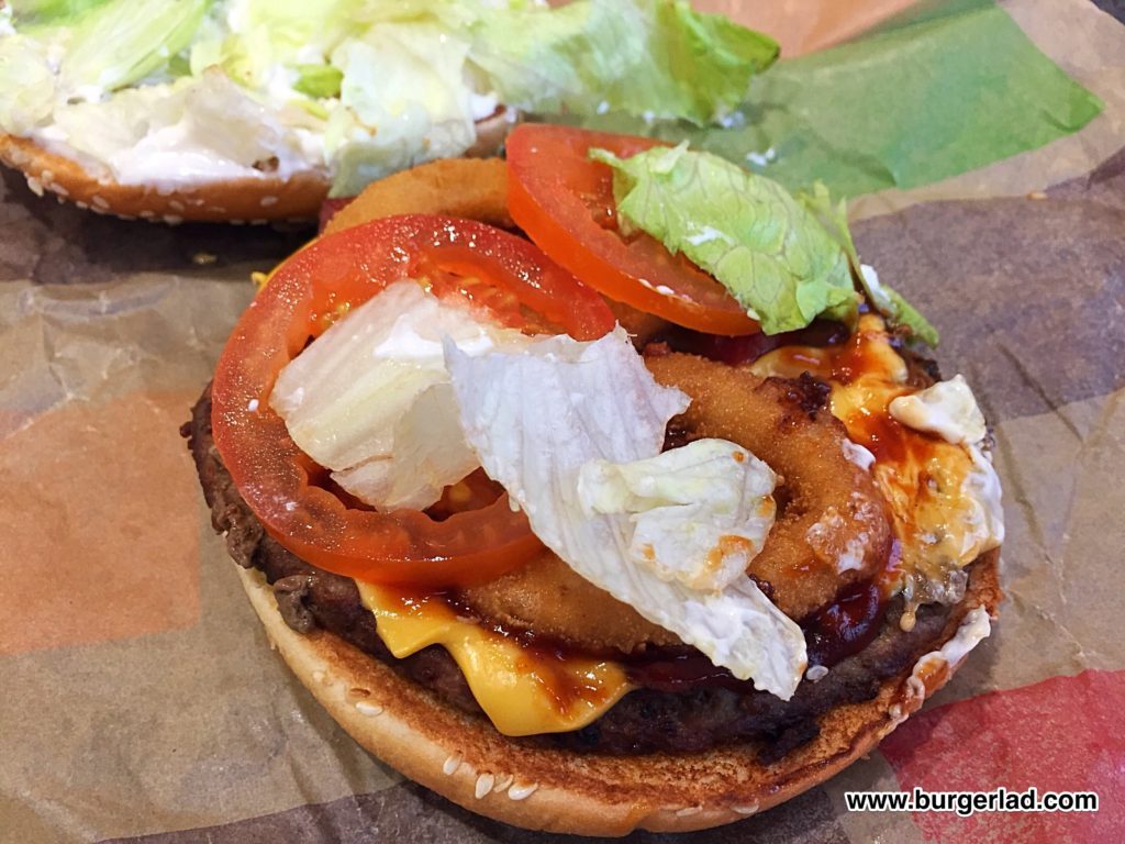 Burger King Texas Cheddar Whopper