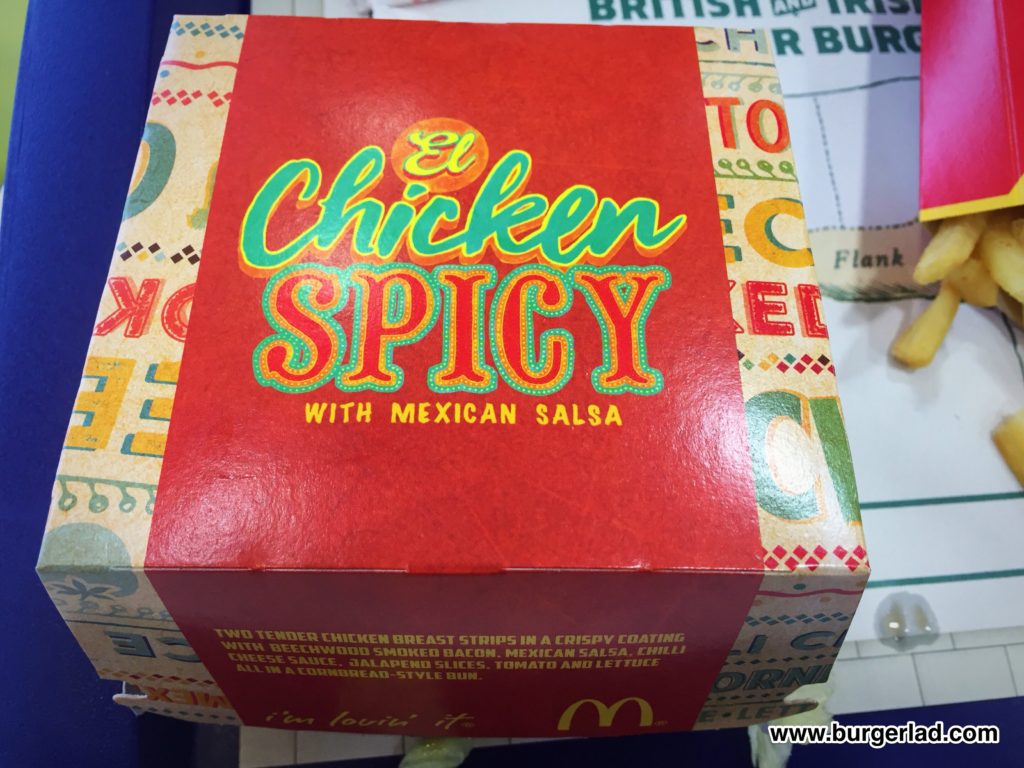 McDonald's El Chicken Spicy