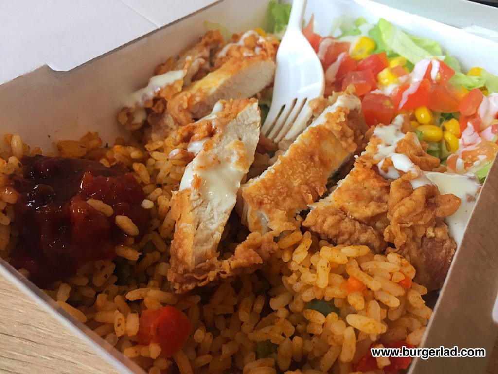 KFC Zinger Ricebox - Review, Price, Calories & More! KFC Rice Box