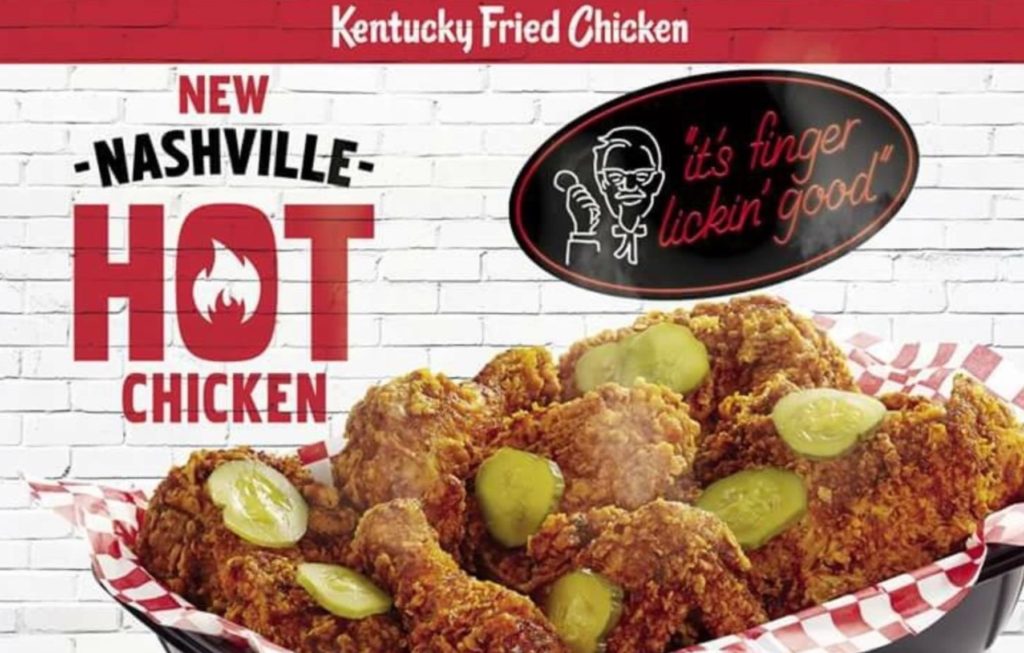 KFC Nashville Hot Chicken UK