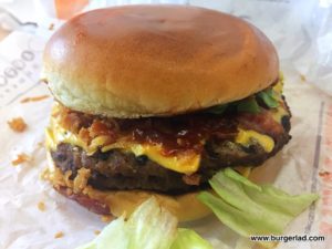 Burger King Fiery BBQ Double XL