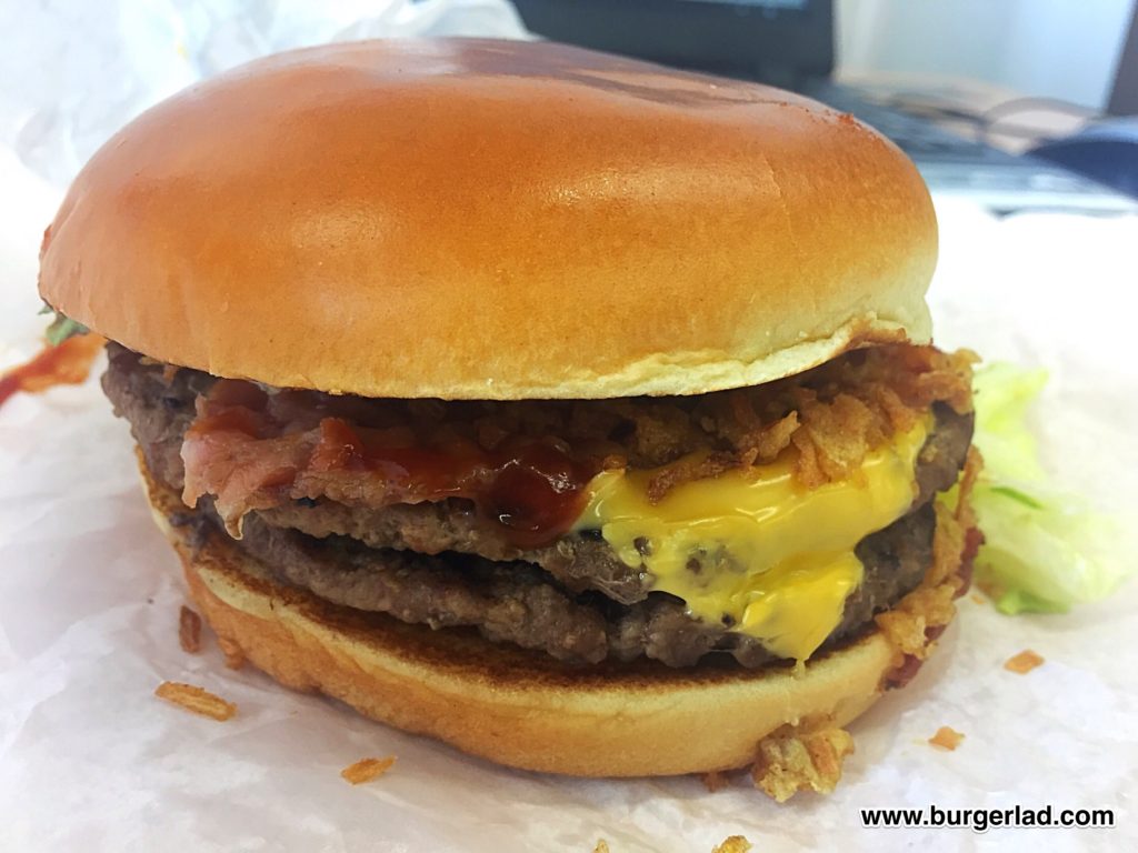 Burger King Fiery BBQ Double XL