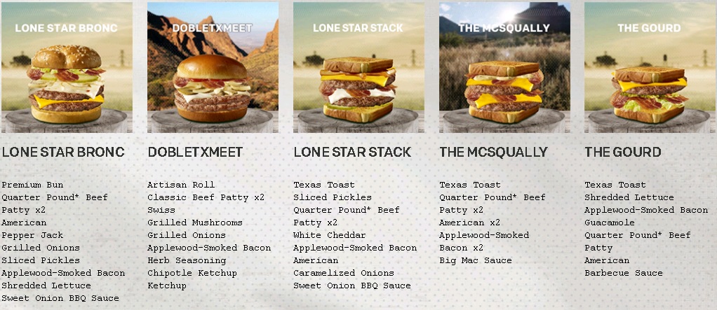 McDonald's Lone Star Stack