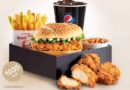KFC Hot Shots Burger Box Meal