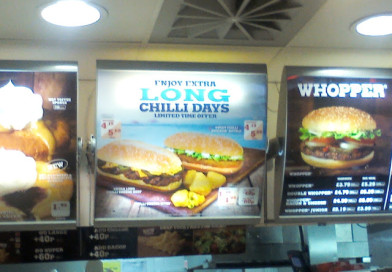 Burger King Extra Long Chilli Cheese Beef