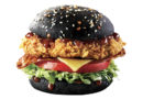 KFC Zinger Black Burger