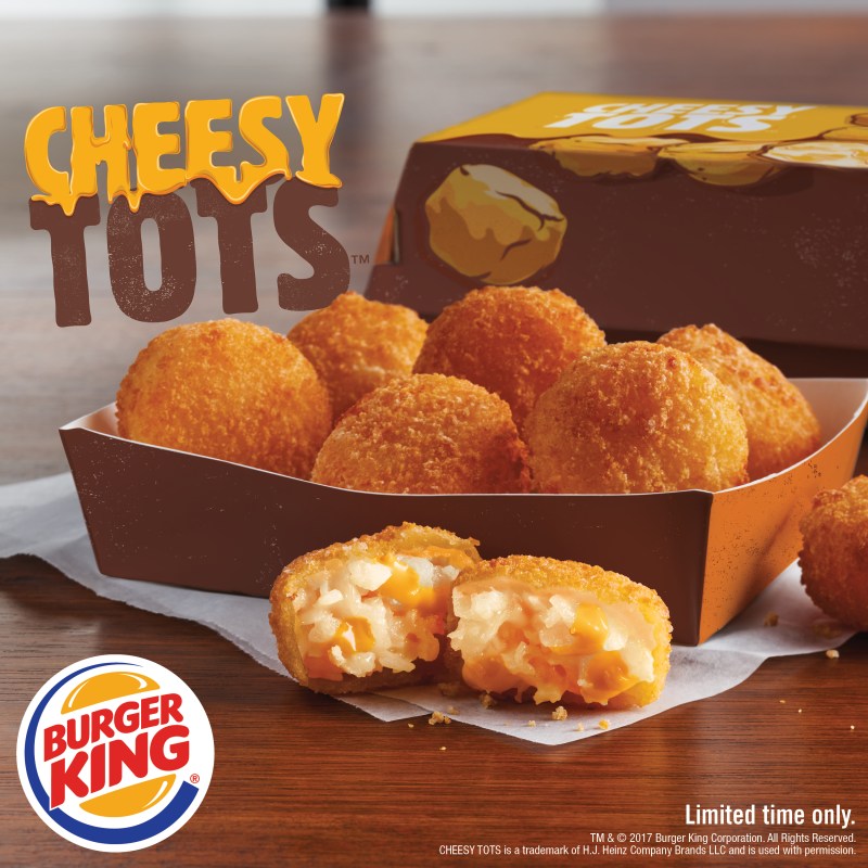 Burger King Cheesy Tots