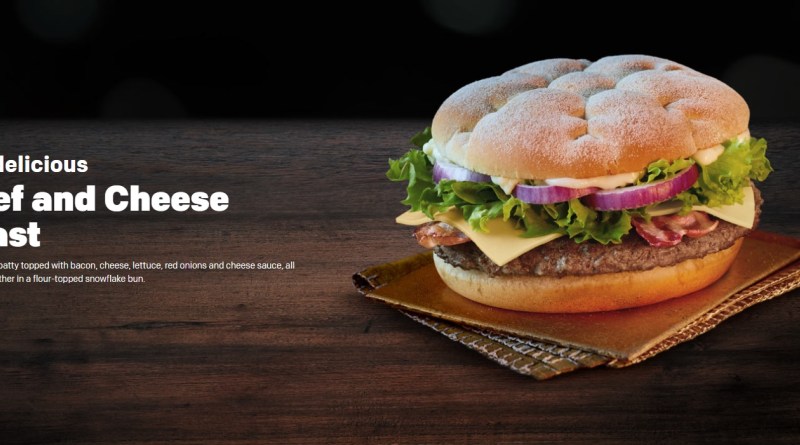 McDonald's Beef and Cheese Feast