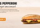 Burger King Long Pepperoni