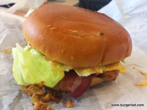 Burger King Cajun Chicken Tendercrisp