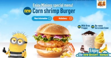 McDonald's Corn Shrimp Burger