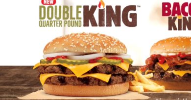 Burger King Double Quarter Pound King UK