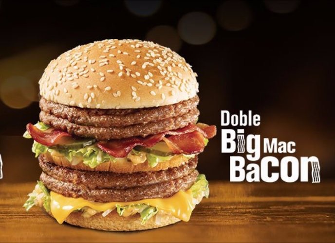 how many calories in a double big mac