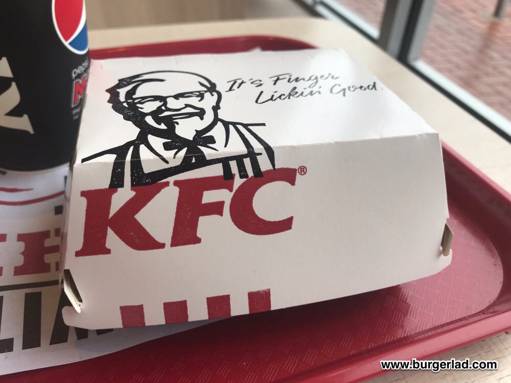 KFC Bacon Lovers Burger UK