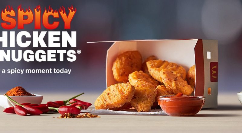 McDonald's Spicy Chicken McNuggets UK