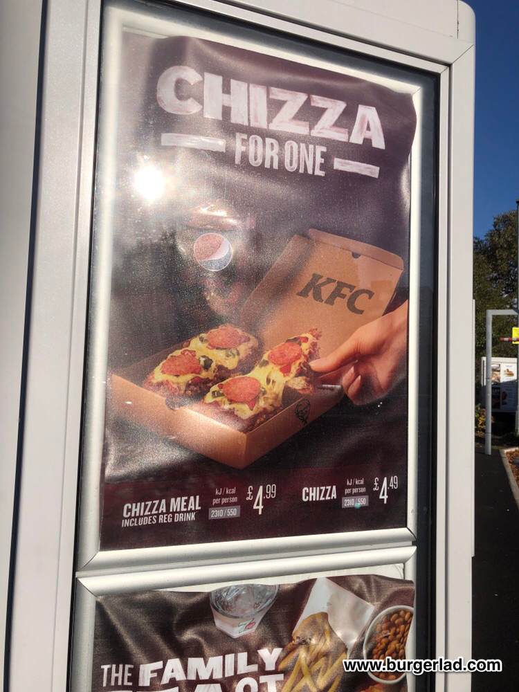 KFC Chizza UK Review