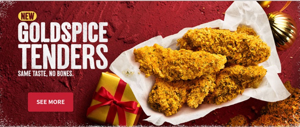 KFC Singapore Goldspice Tenders