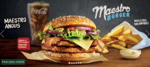 McDonald's Maestro Burgers - Croatia - Angus