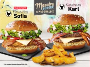 McDonald's Maestro Burgers - Estonia - Karl & Sofia