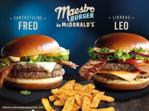 McDonald's Maestro Burgers - Estonia - Fred & Leo