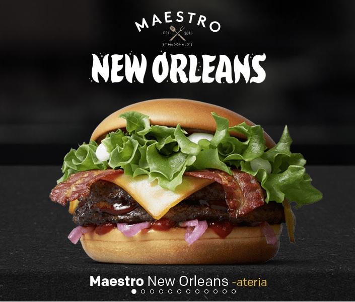 McDonald's Maestro Burgers - Finland - New Orleans