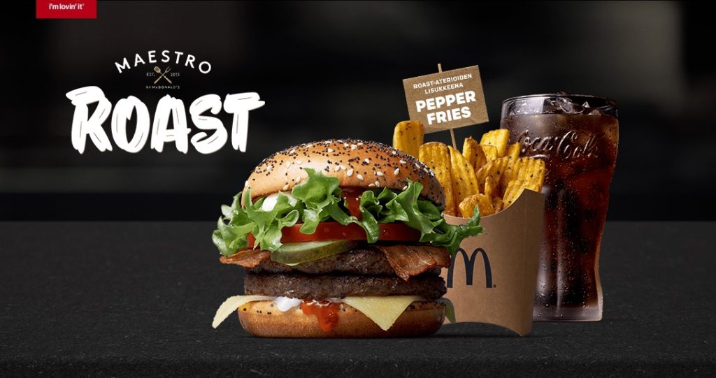 McDonald's Maestro Burgers - Finland - Roast