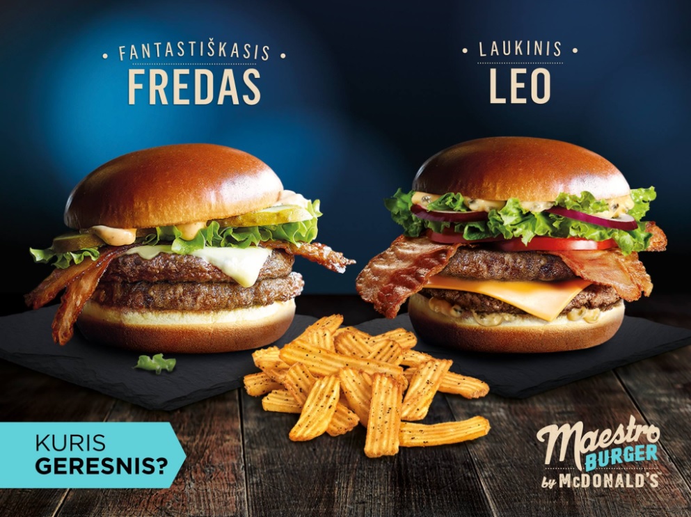 McDonald's Maestro Burgers - Greece - Fredas & Leo