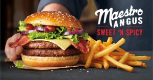 McDonald's Maestro Burgers - Holland - Sweet 'N Spicy